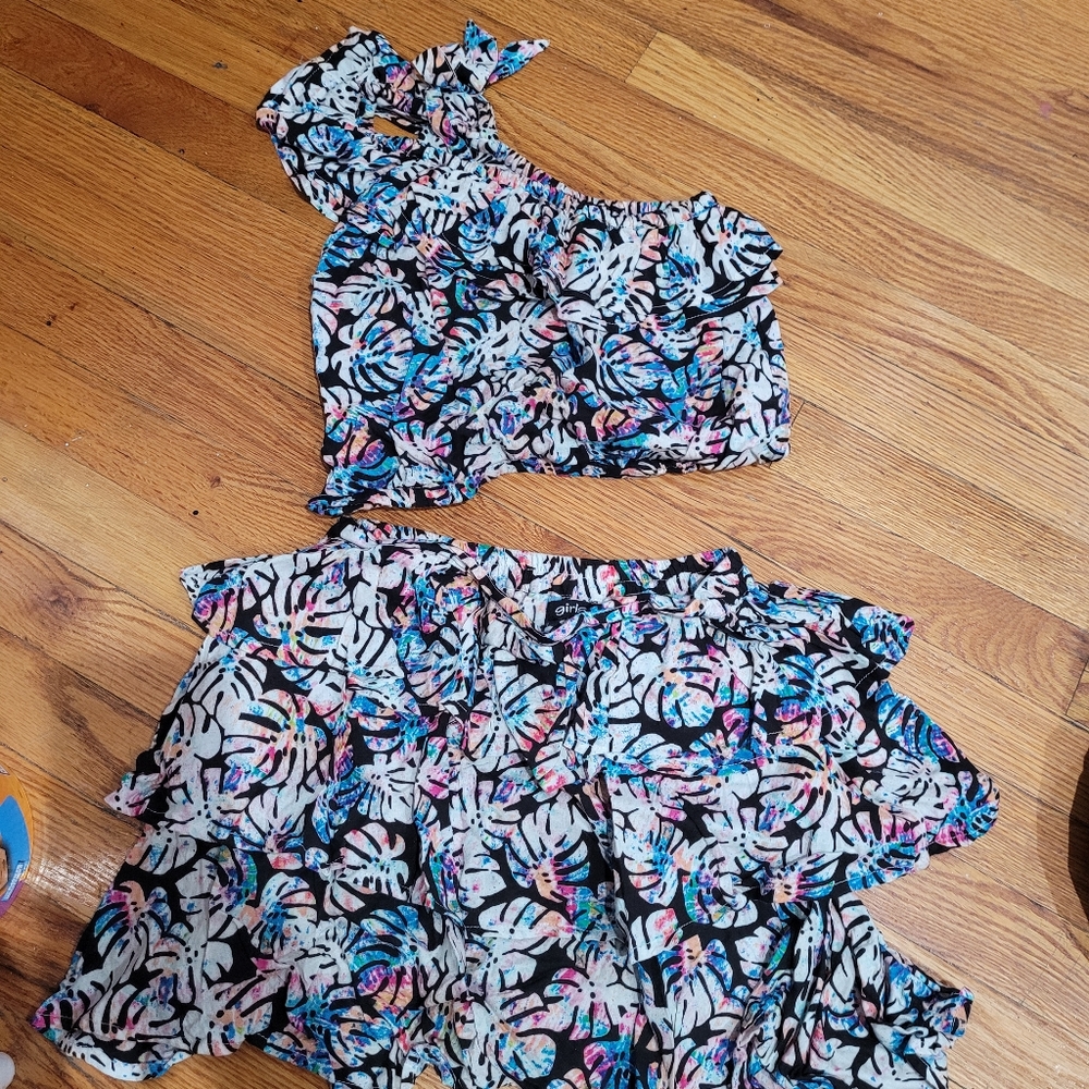 Set shirt and top
